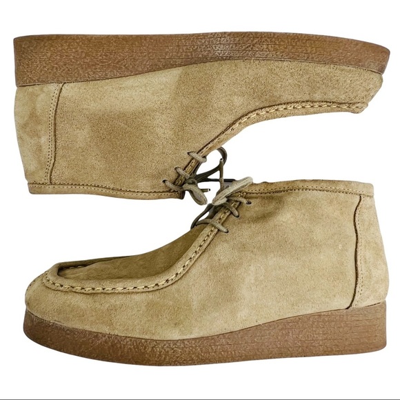 Bjorndal Other - Bjorndal Tan Leather Suede Chukka Desert Boots Made in Spain Gum Soles 11